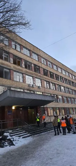 СНУ ім. В. Даля постраждав від обстрілу Києва