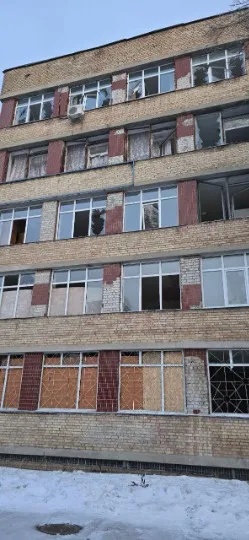 СНУ ім. В. Даля постраждав від обстрілу Києва