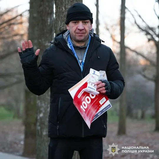 Поліцейський Луганщини підкорив ультрамарафон в Одесі