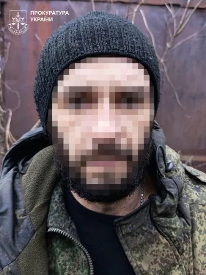 полонений окупант, який воював проти України