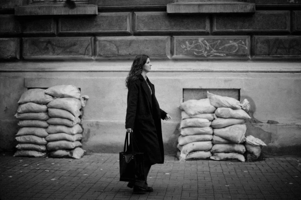 Олександра Кравченко в період життя у Львові