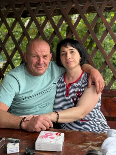 Людмила Геннадіївна і Юрій Миколайович Деревенець