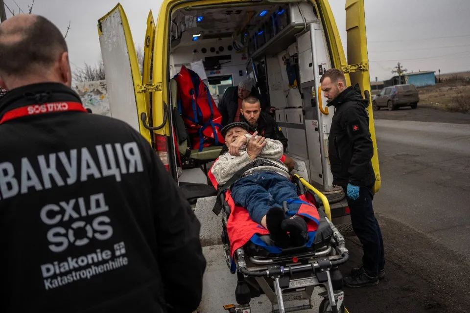 евакуація схід сос