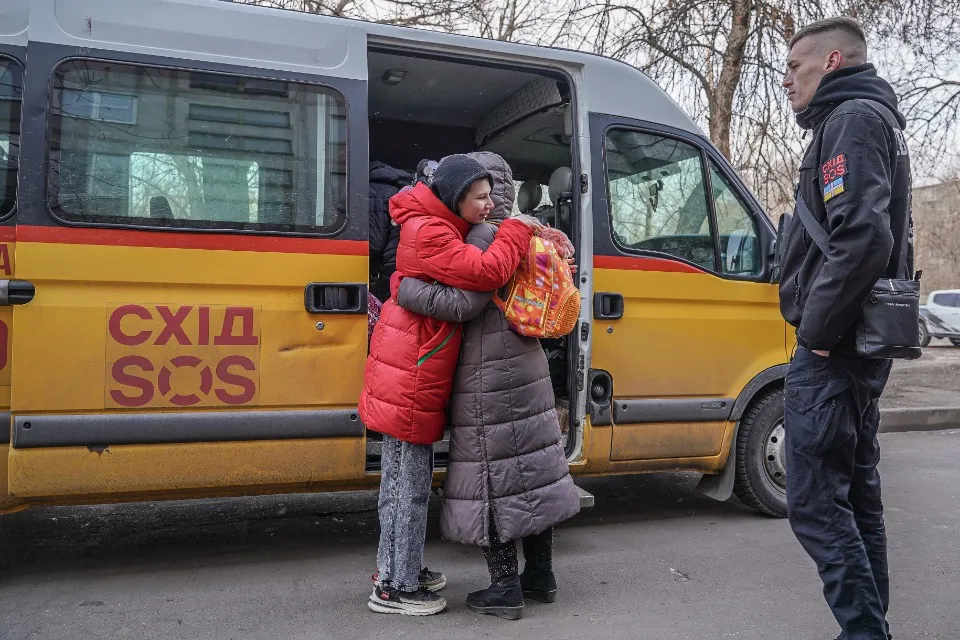 евакуація схід сос
