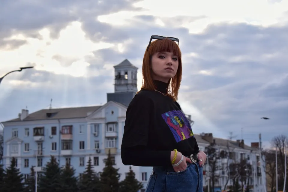 волонтерка Анастасія Тищенко