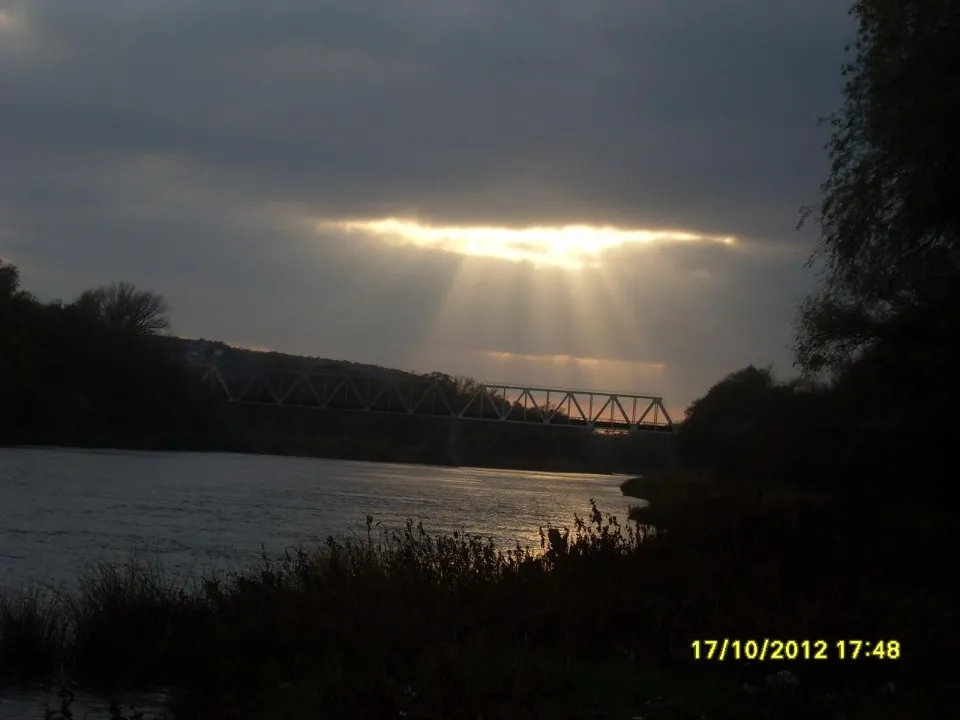 Архівні фото річки Сіверський Донець в різні пори року