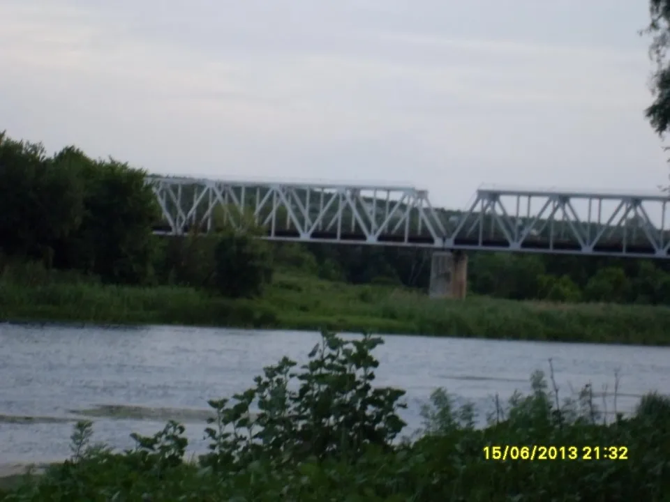 Архівні фото річки Сіверський Донець в різні пори року