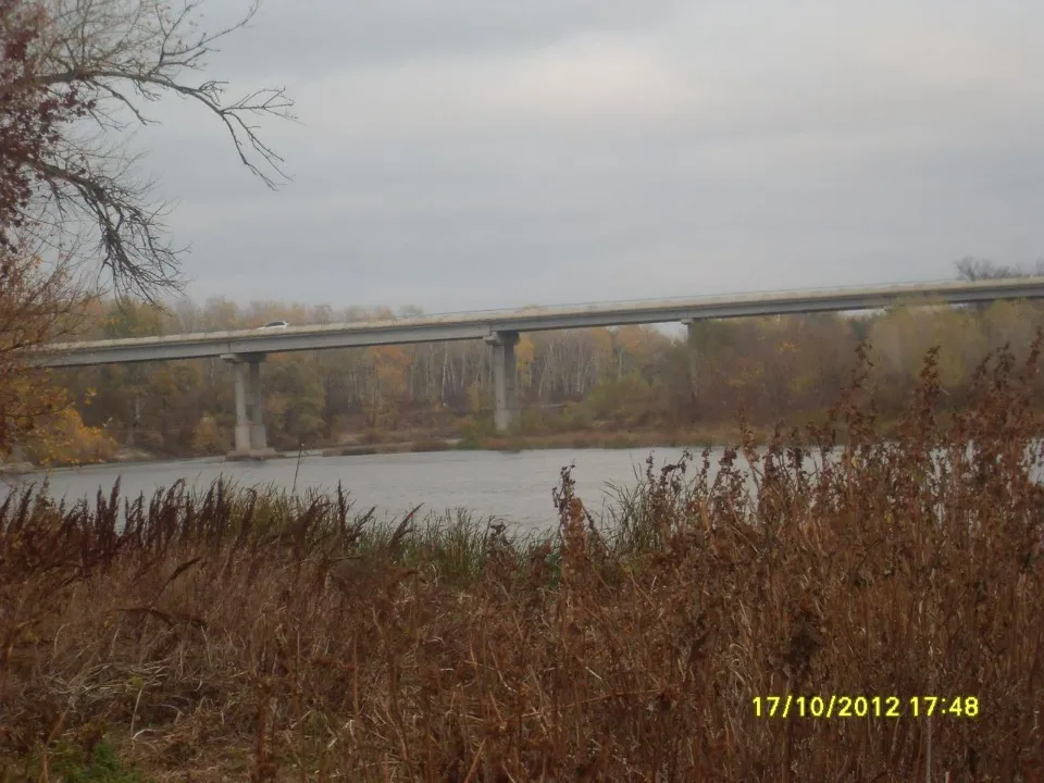 Архівні фото річки Сіверський Донець в різні пори року