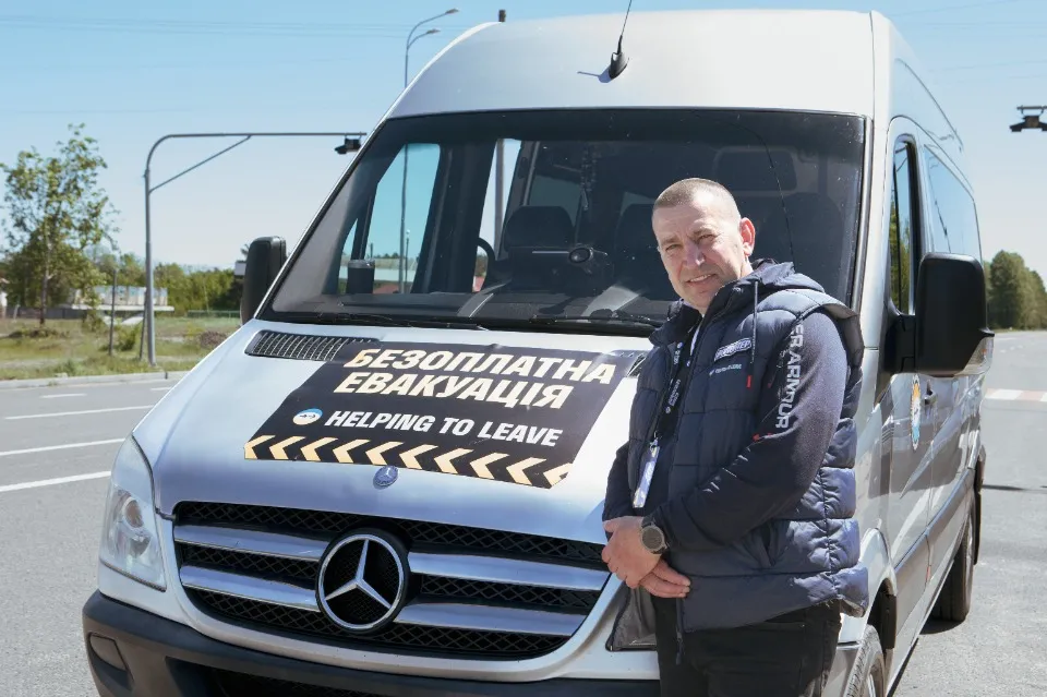 Евакуація. Авторка: Богдана Фергусон