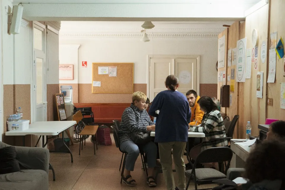 Евакуація. Авторка: Богдана Фергусон