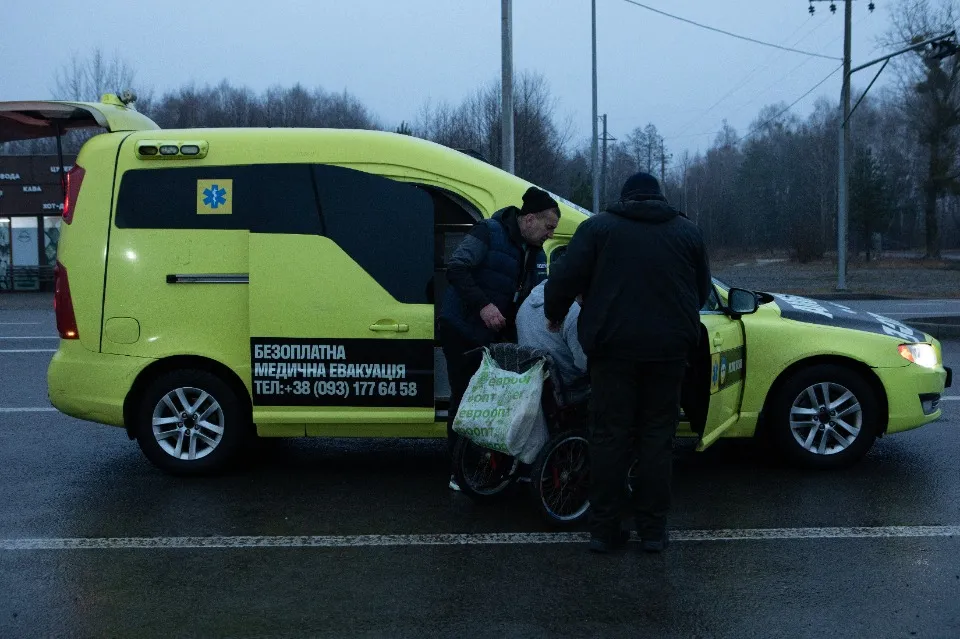 Евакуація. Авторка: Богдана Фергусон