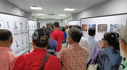 Пропагандистська виставка в столиці Бангладеш