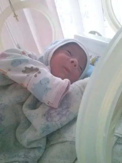 Маленький Тимур на шляху в Донецьк у 2014 році