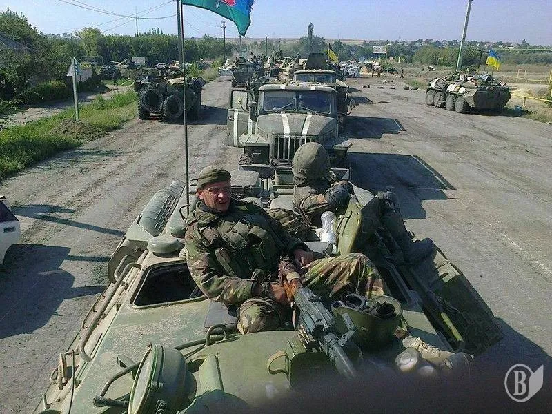 Деблокуюча колона ЗСУ