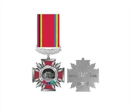 Нагрудний знак За оборону Луганського аеропорту