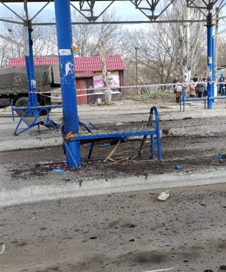 ДТП на автостанції Будьонівська Донецьк