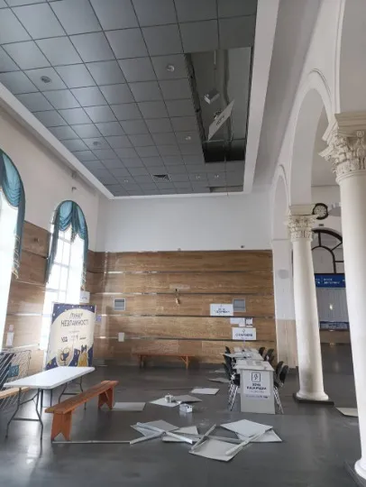 постраждала після обстрілу укрзалізниця
