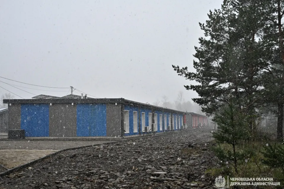 модульне містечко для ВПО на Буковині