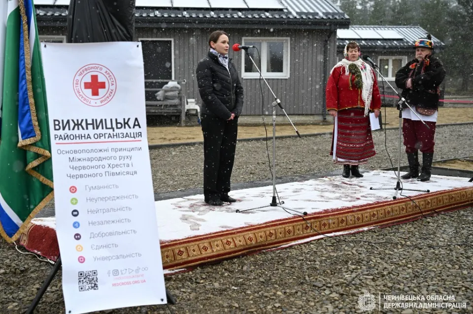 модульне містечко для ВПО на Буковині