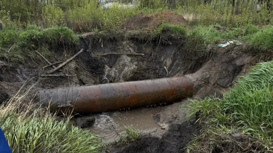 ремонт водогону на окупованій луганщині