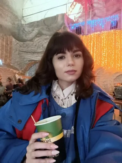 Софія Голець працювала майстром-екскурсоводом у соляних шахтах Бахмута, з архіву геройки