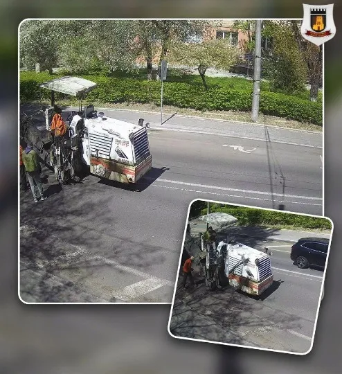ремонт доріг на вулицях луцька