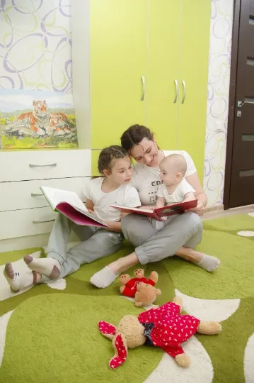 Світлана з родиною
