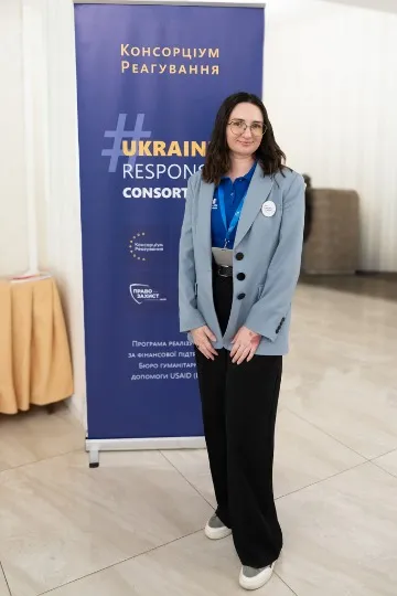 Світлана Зінченко з Рубіжного працює у векторі захисту від насильства
