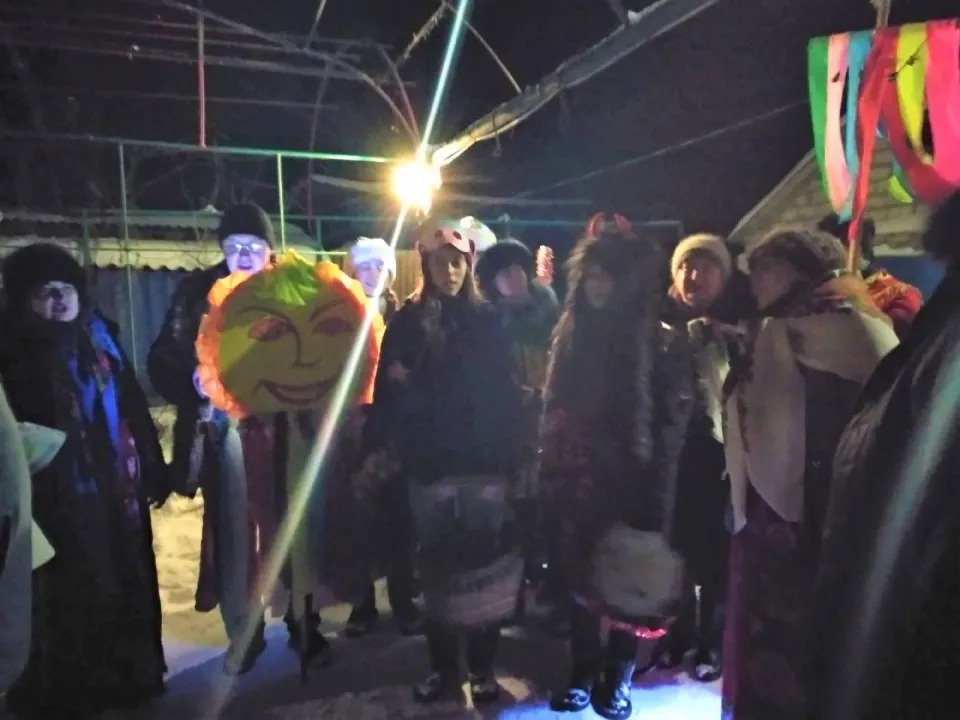 Як родина Софії зустрічала колядників