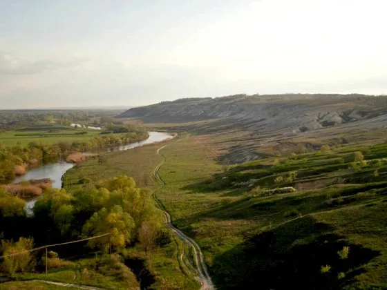 “Крейдяні” ландшафти Луганщини. Фото: Україна Інкогніта