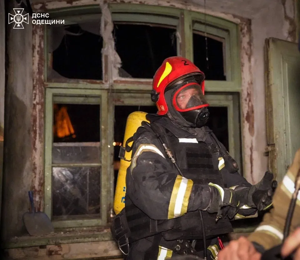 Наслідки обстрілу Одеси
