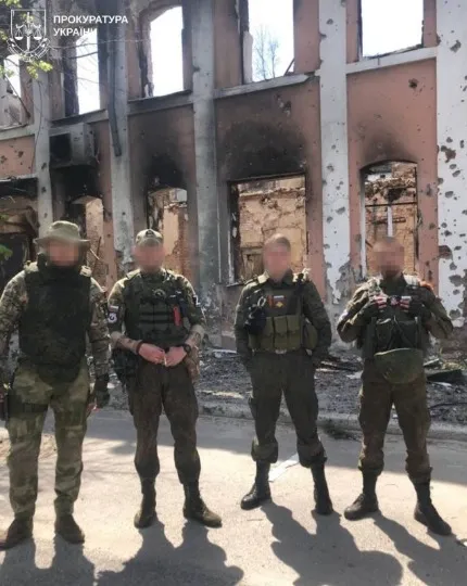 Військові РФ, які катували цивільних в Ізюмі