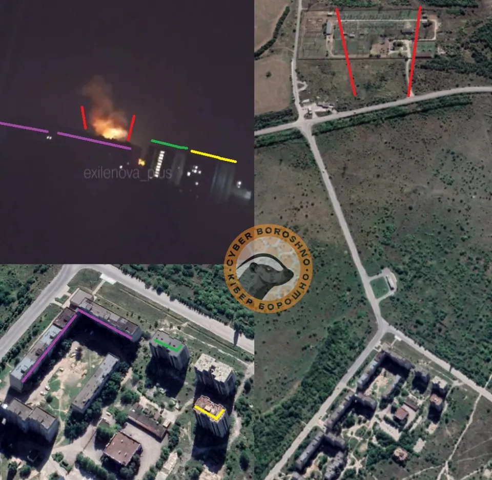Дослідники визначили ймовірні місця влучань в Алчевську