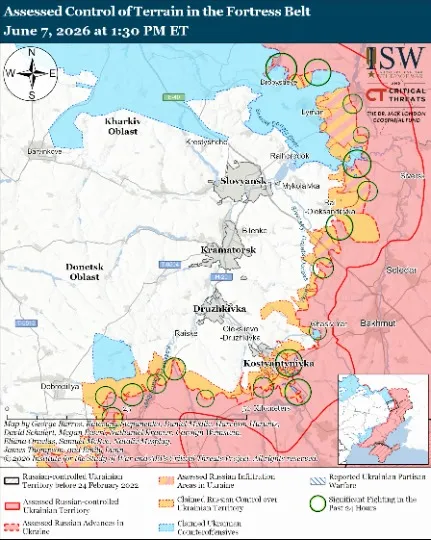 Ситуація довкола Костянтинівки