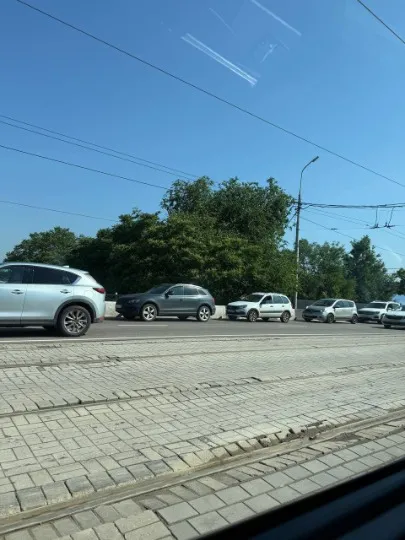 Черга до заправки на окупованій Донеччині