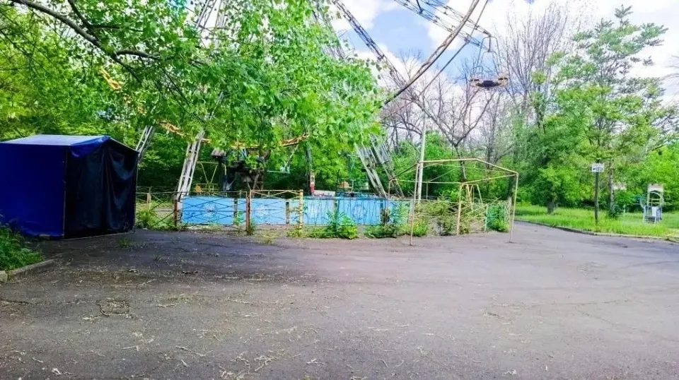 Атракціони у Парку Перемоги