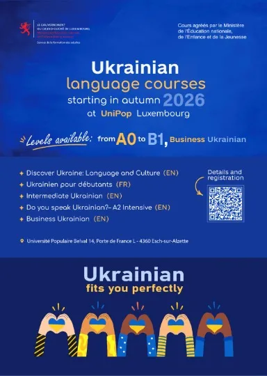 Вивчення української мови у Люксембурзі