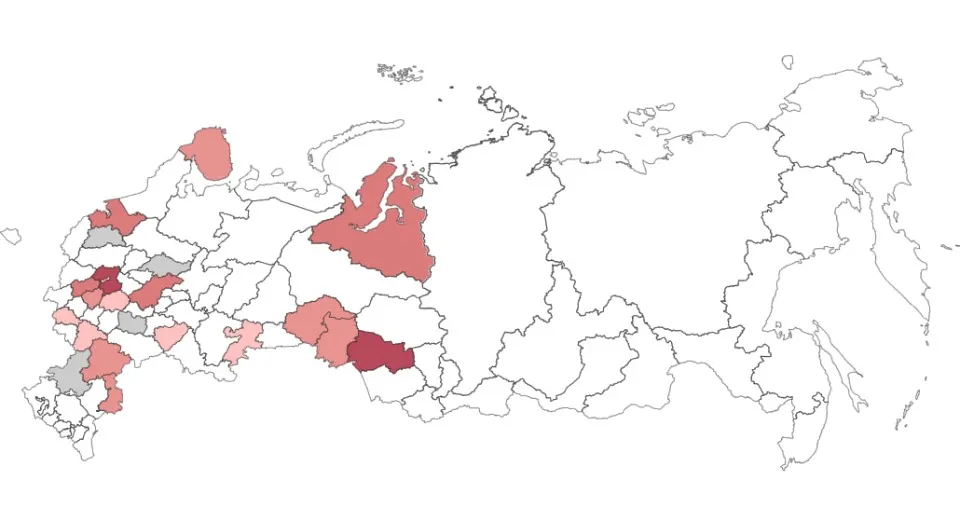 “Важные истории”. Мапа, куди депортували дітей