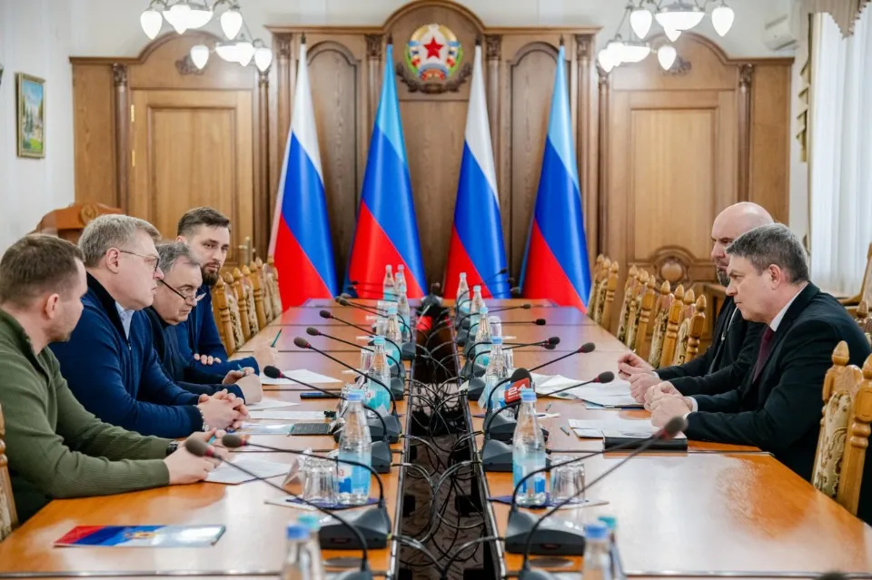 Окупаційні джерела. Зустріч Пасічника з губернатором Астраханської області