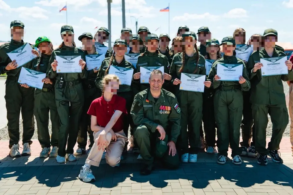 Окупаційні джерела. Зміна “Час юних героїв” на базі оборонно-спортивного табору “Авангард”