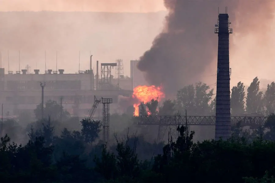 Азот під час боїв у 2022 році