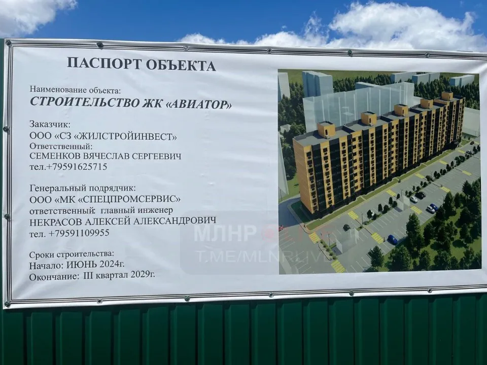 Паспорт об'єкту ЖК.Червень 2024