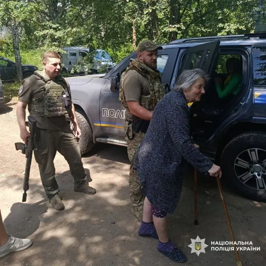 евакуація поліція
