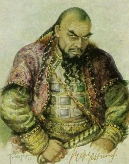 Хан Кончак в уяві художника. Джерело: російський сайт