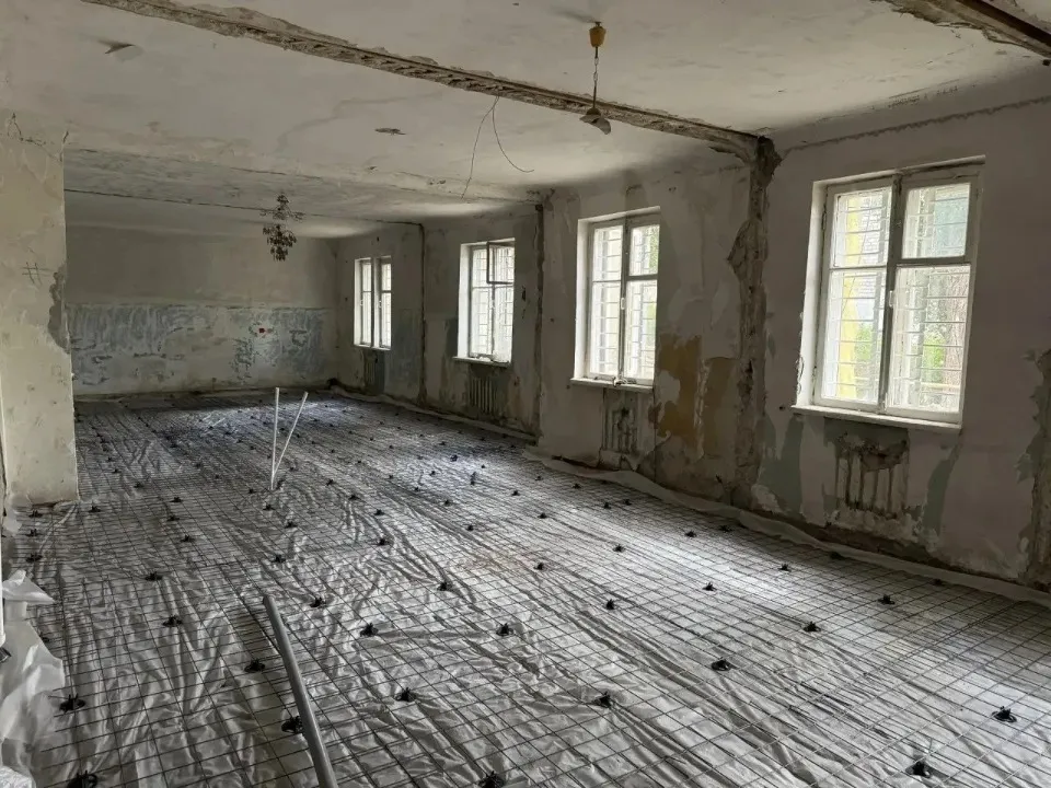 Окупаційні джерела. Капітальний ремонт першої частини дитячого відділення у Лутугинській поліклініці