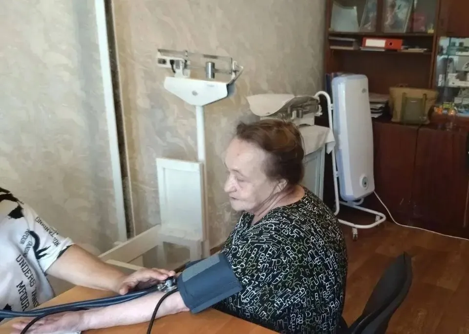“Міністерство охорони здоров'я ЛНР”. Виїзний медогляд у селищі Хмельницький