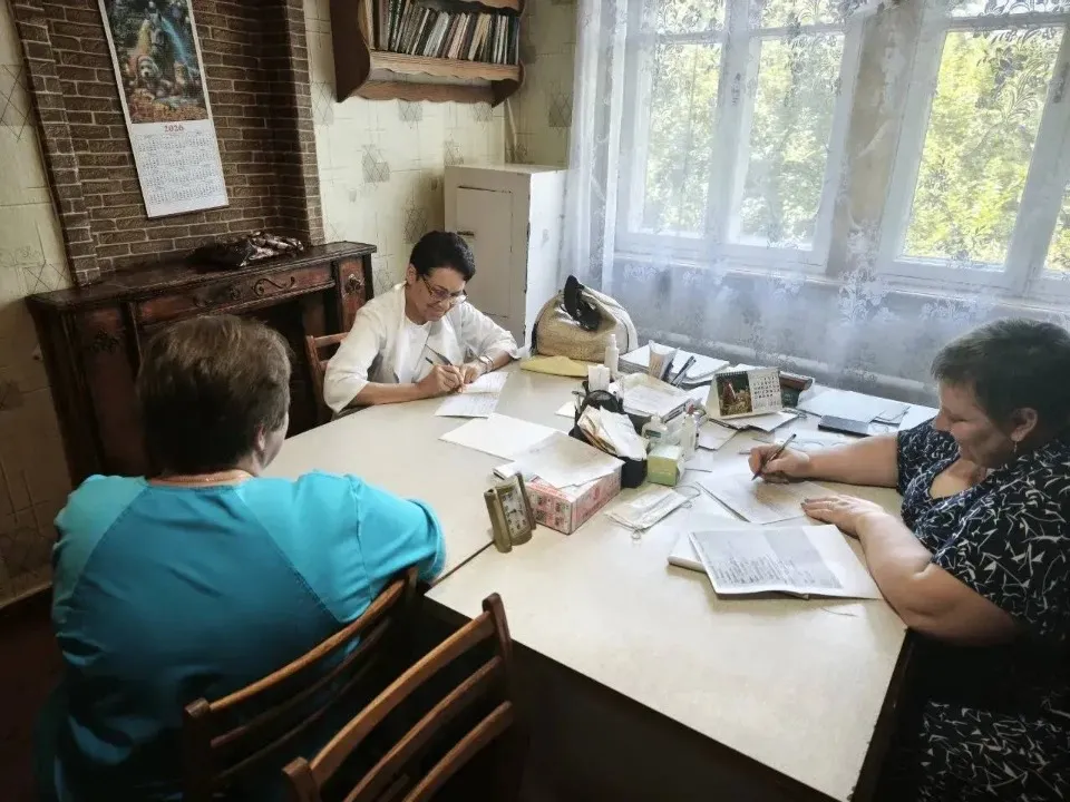 “Міністерство охорони здоров'я ЛНР”. Виїзний медогляд у селищі міського типу Донецький