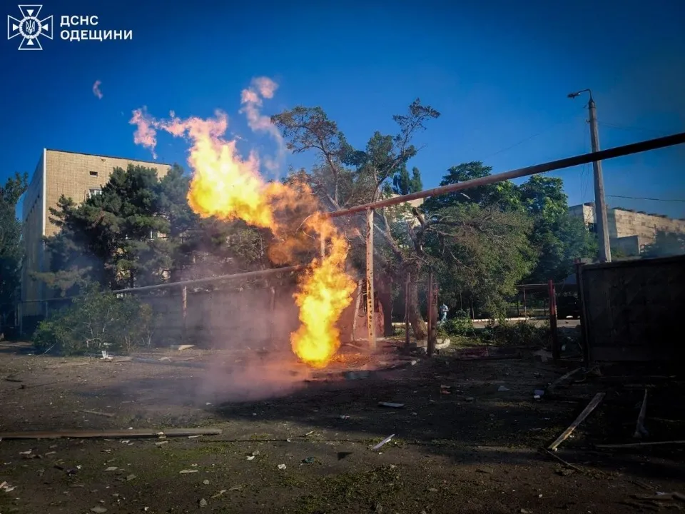 Наслідки обстрілу Одеси