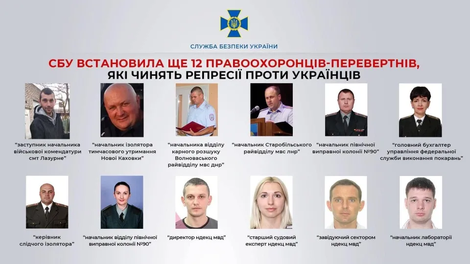 Усі підозрювані — колишні українські правоохоронці