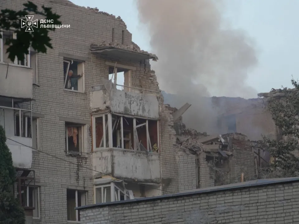 Наслідки обстрілу Львова